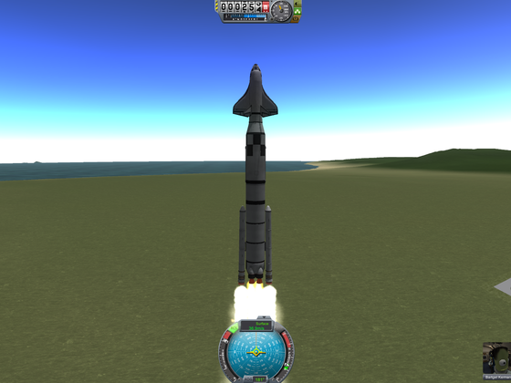 SLS + X-37 B