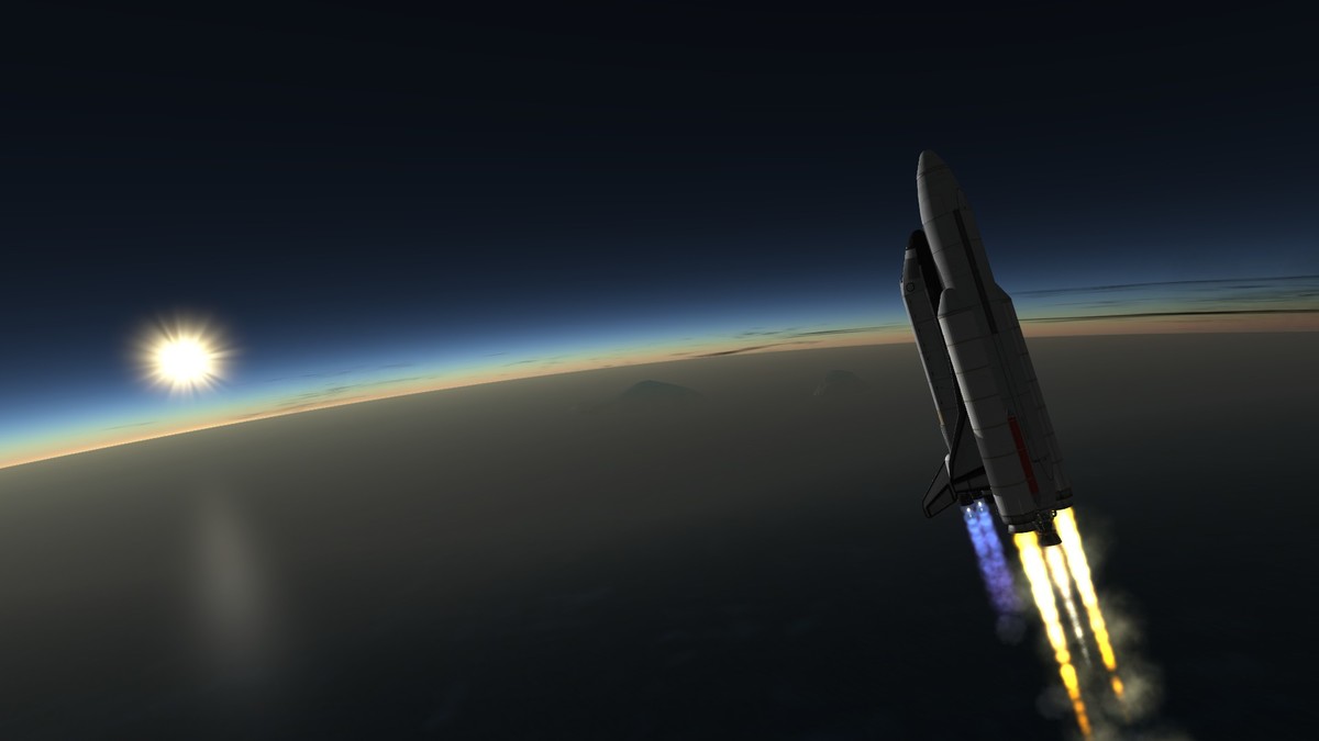 meine KSP Shuttle Version