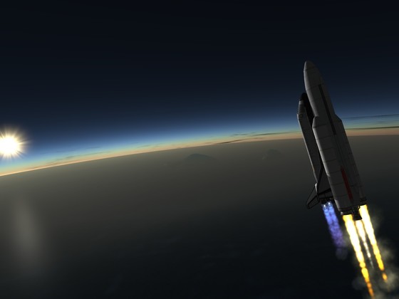 meine KSP Shuttle Version