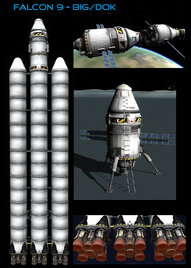 Falcon 9 - Big/Dok