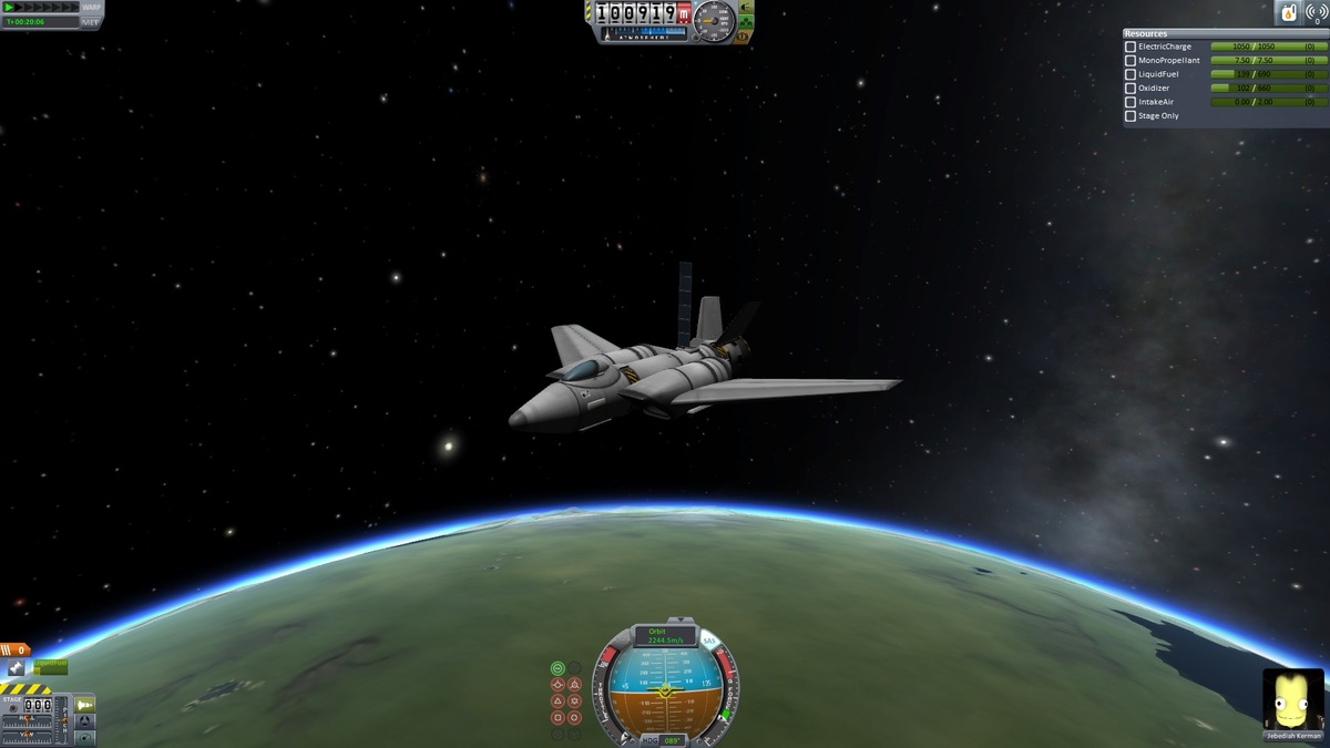 erste Test Space Plane