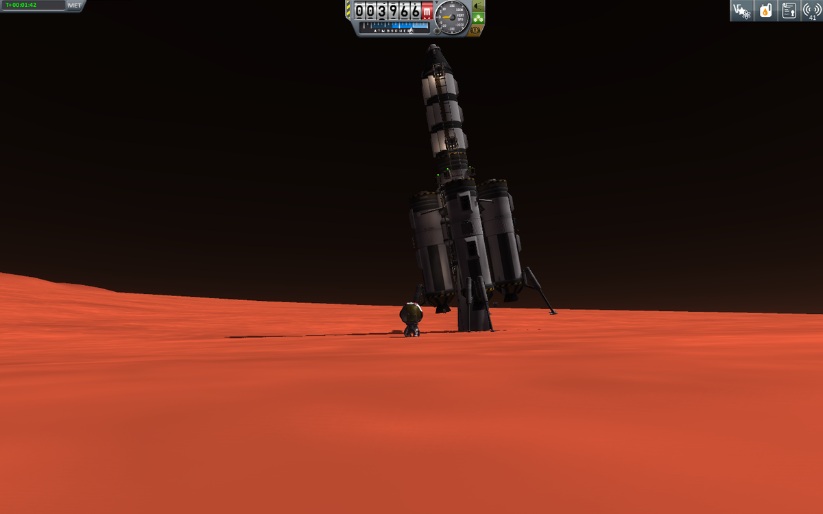 die qere landung auf duna :D