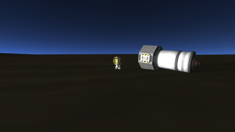 8 Part Rakete für Minmus und zurück Flug