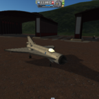 Zur Feier des Tages hat Jeb nochmal seine Lieblingsmaschine aus dem Hangar geholt, die MiG-21 Analog