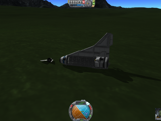 Spaceshuttle (Created and Designed by SydamorHD / Destroyed by Bill, Bob and Jeb)