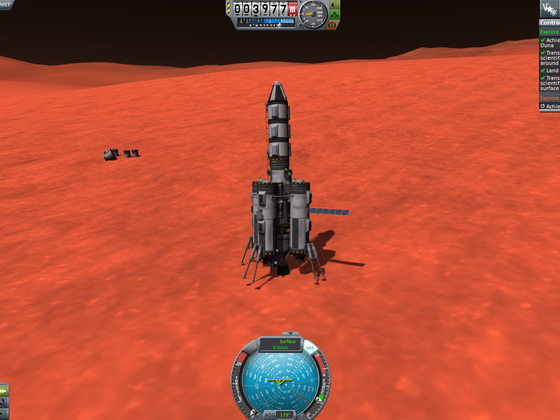 die qere landung auf duna :D