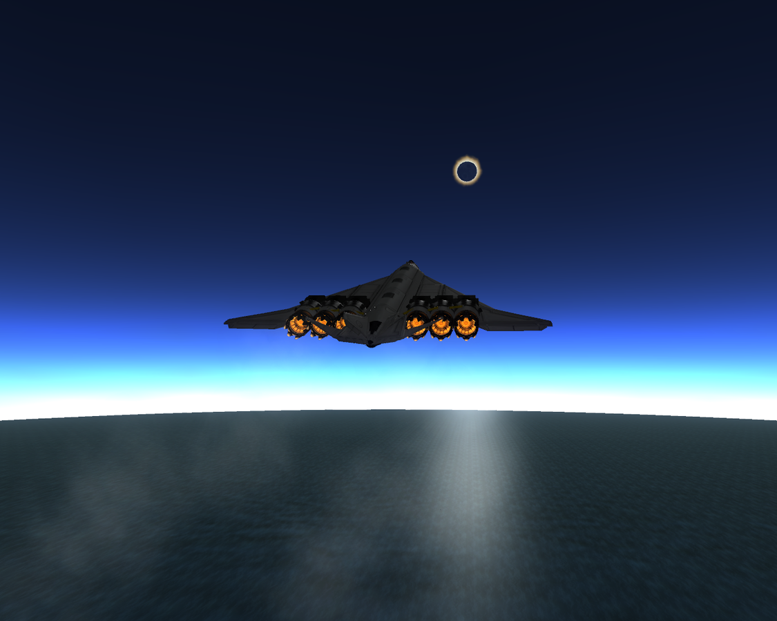 Sonnenfinsternis auf Kerbin