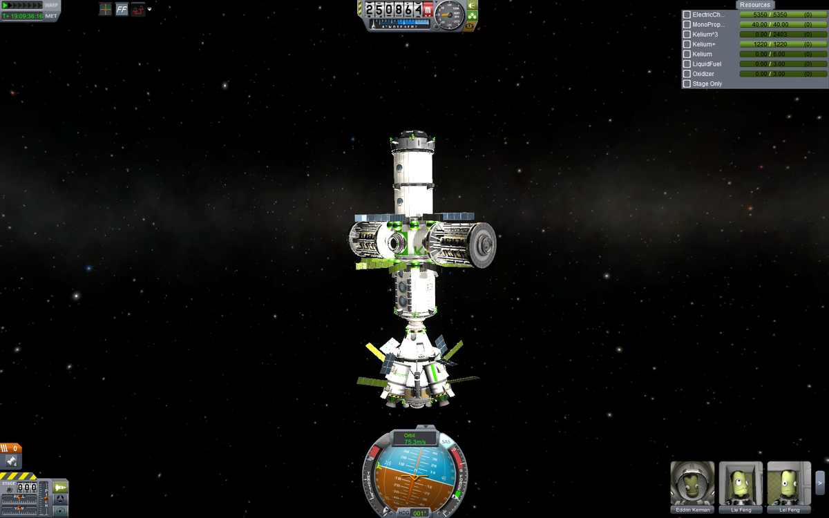 Die ersten 2 Module und ein Heavy Lander/Tug sind da ....