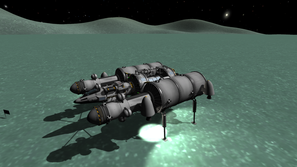 Mission Eagle II - mein erstes mal auf Minmus