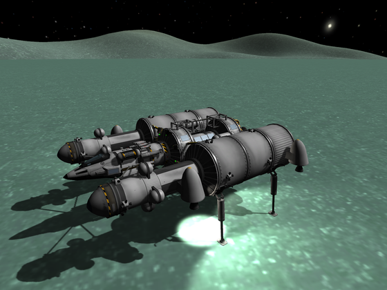 Mission Eagle II - mein erstes mal auf Minmus