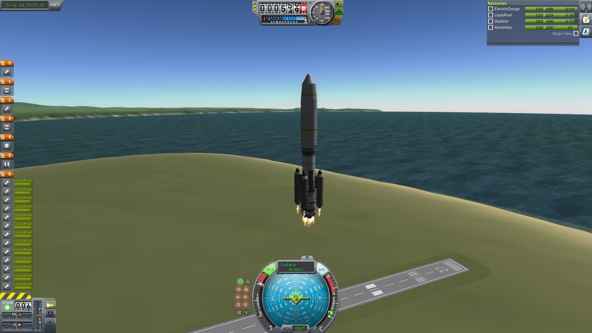 SRF Booster away!