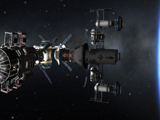 KSS  Kerbal Space Station   (new Game)