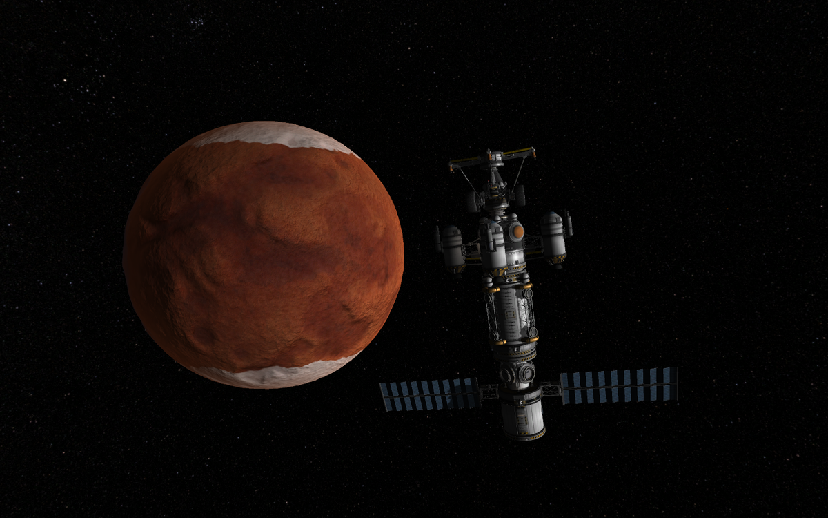 Benefit Station im Duna Orbit