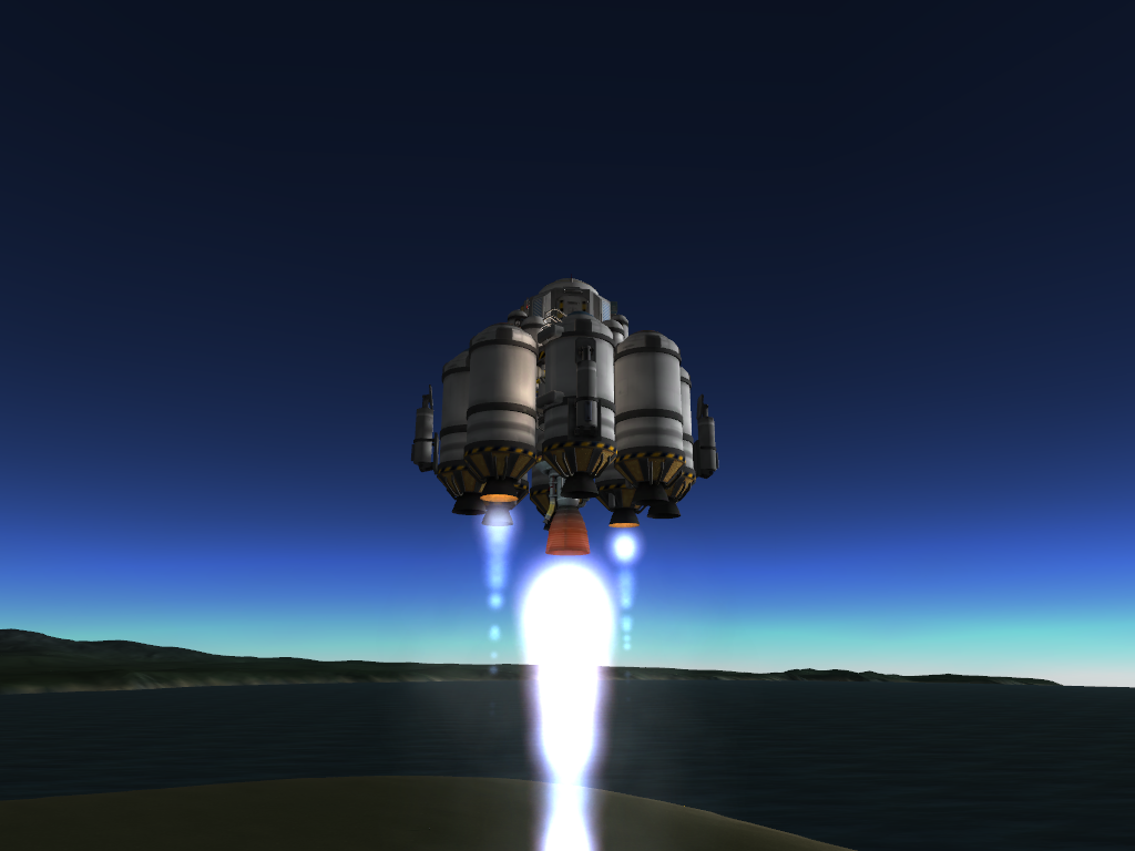 Duna lander 1  testflug