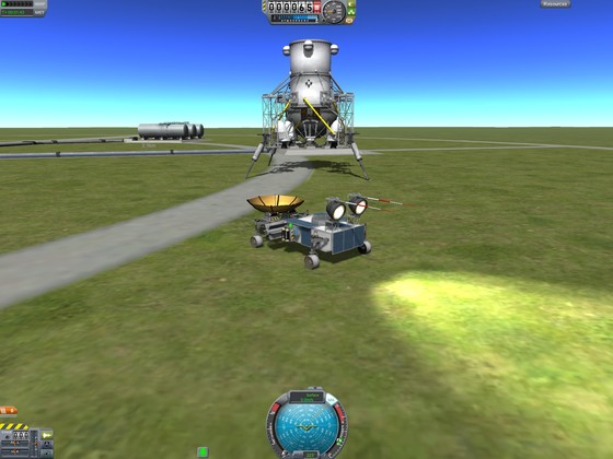 Rover und Lander für Minimus