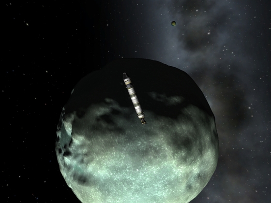 Erster Minmus Orbit