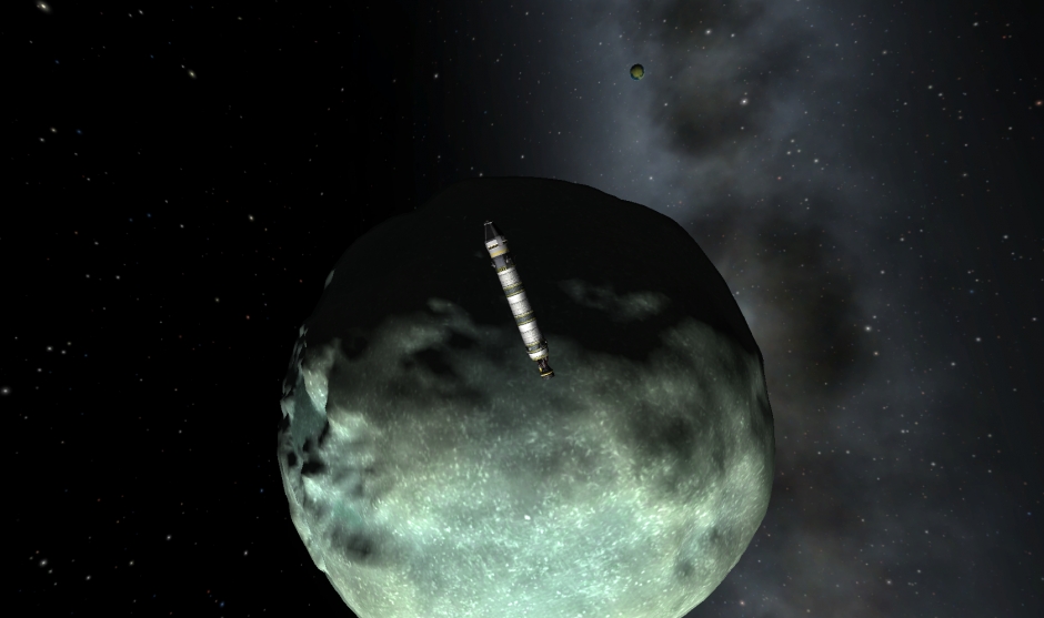 Erster Minmus Orbit