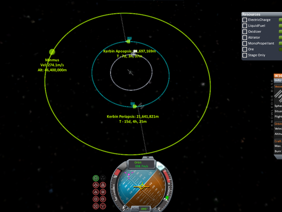 Kostenlose Tankmission nahe Minmus