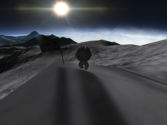 Höchster Ort auf Kerbin - 6767 Meter