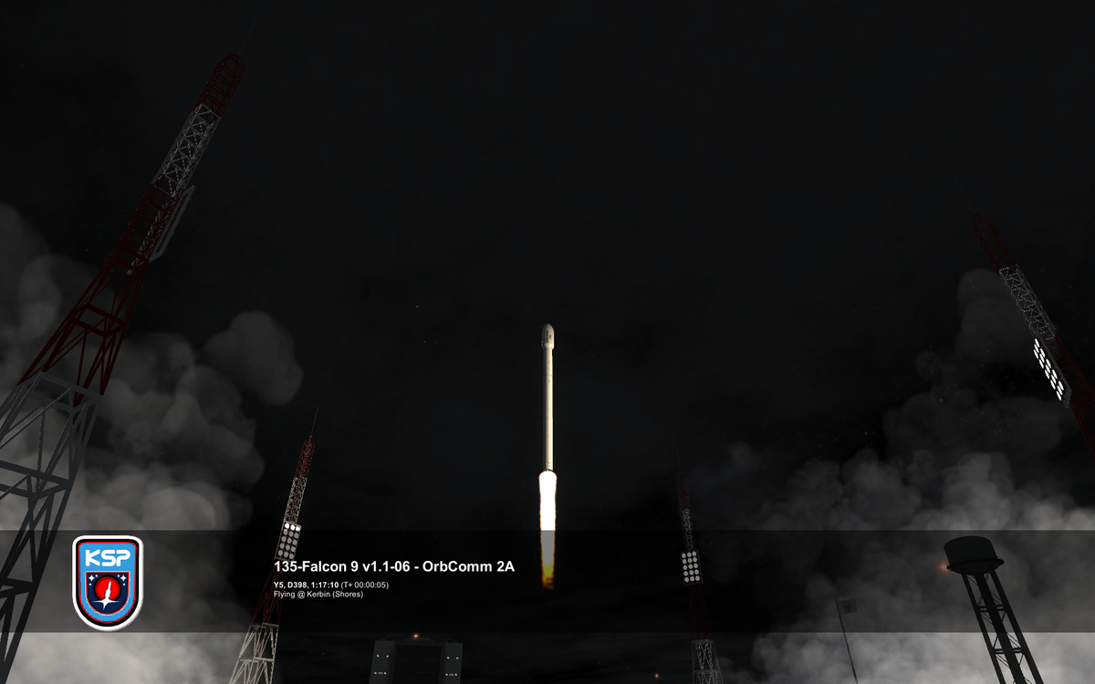 Start Falcon 9 1.1 mit OrbComm 2A #6