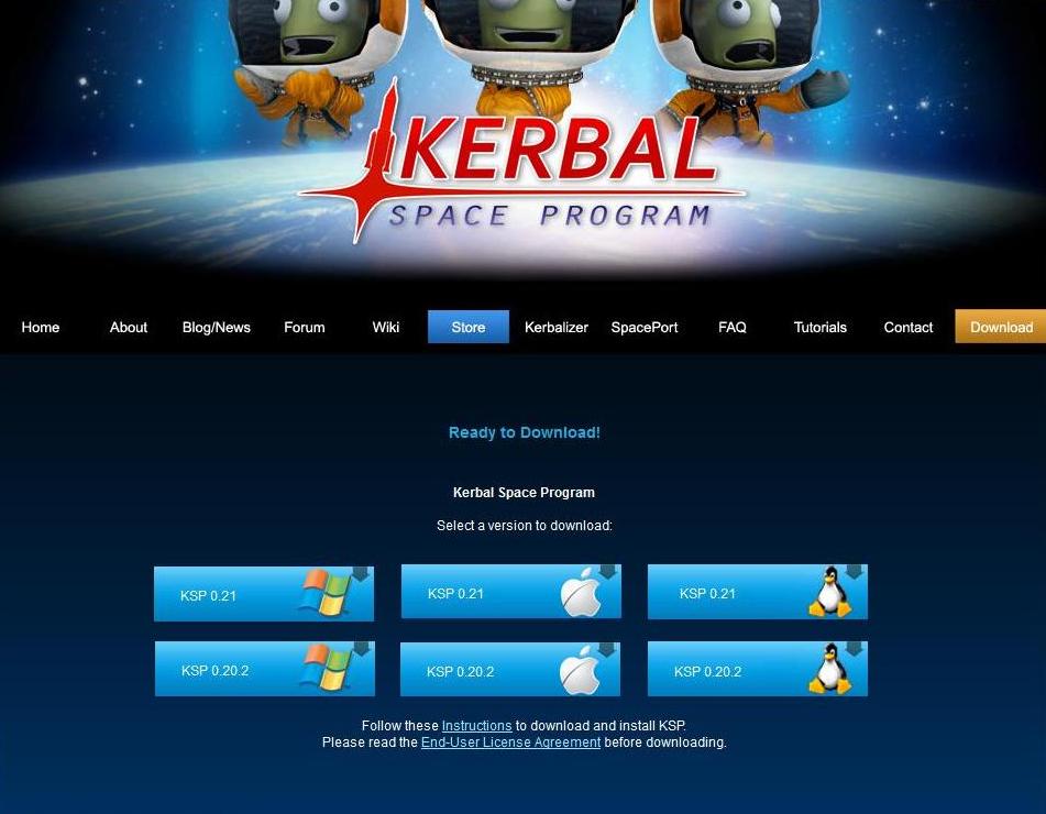 KSP 0.21 Store
