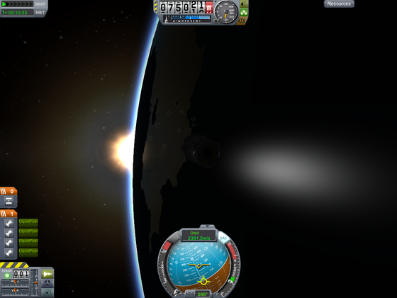 N-1 im Orbit :D