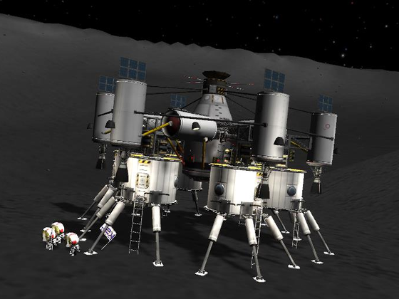 Der KSL Heavy Lander auf Mun