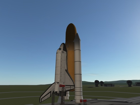 Space Shuttle mit Mods KSP 1.2.2