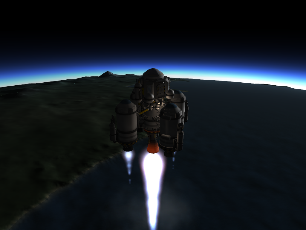Duna lander 1  testflug
