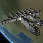 Kerbin Industrie Raumhafen