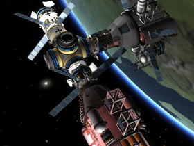 KSS  Kerbal Space Station   (new Game)