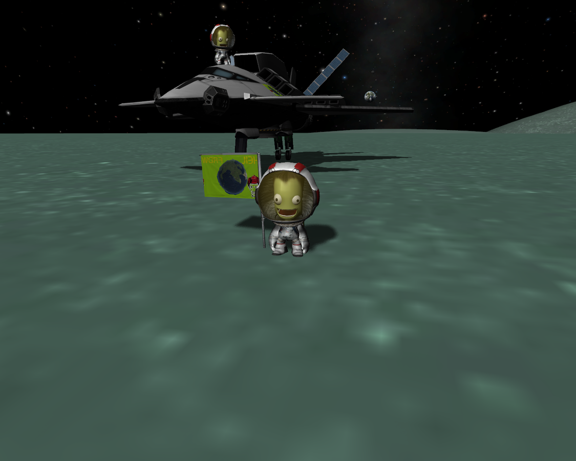 Iroflott mit RCS auf Minmus gelandet!