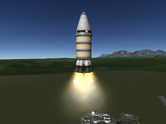 Monoprop Rakete