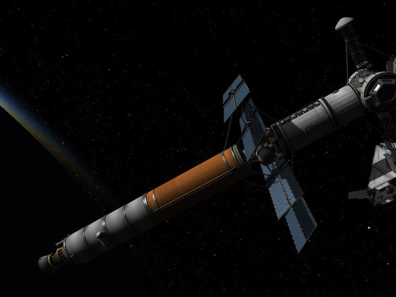 Raumstationsversorgungsflug
