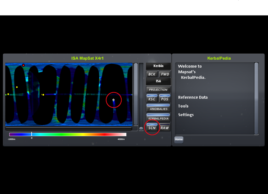 ISA Steuerfenster und Mapping Vorgang