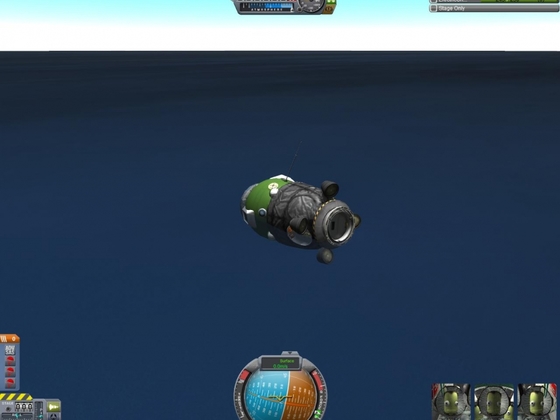 Sichere Landung nachm Raumstationbesuch!