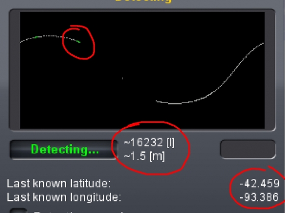 Kethane Detecting Fenster