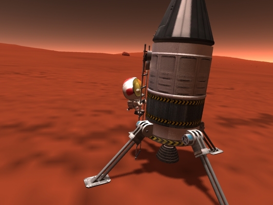 Jebediah Kerman auf Duna