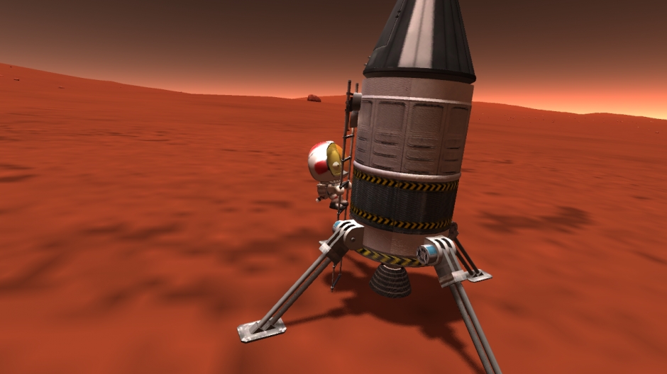 Jebediah Kerman auf Duna