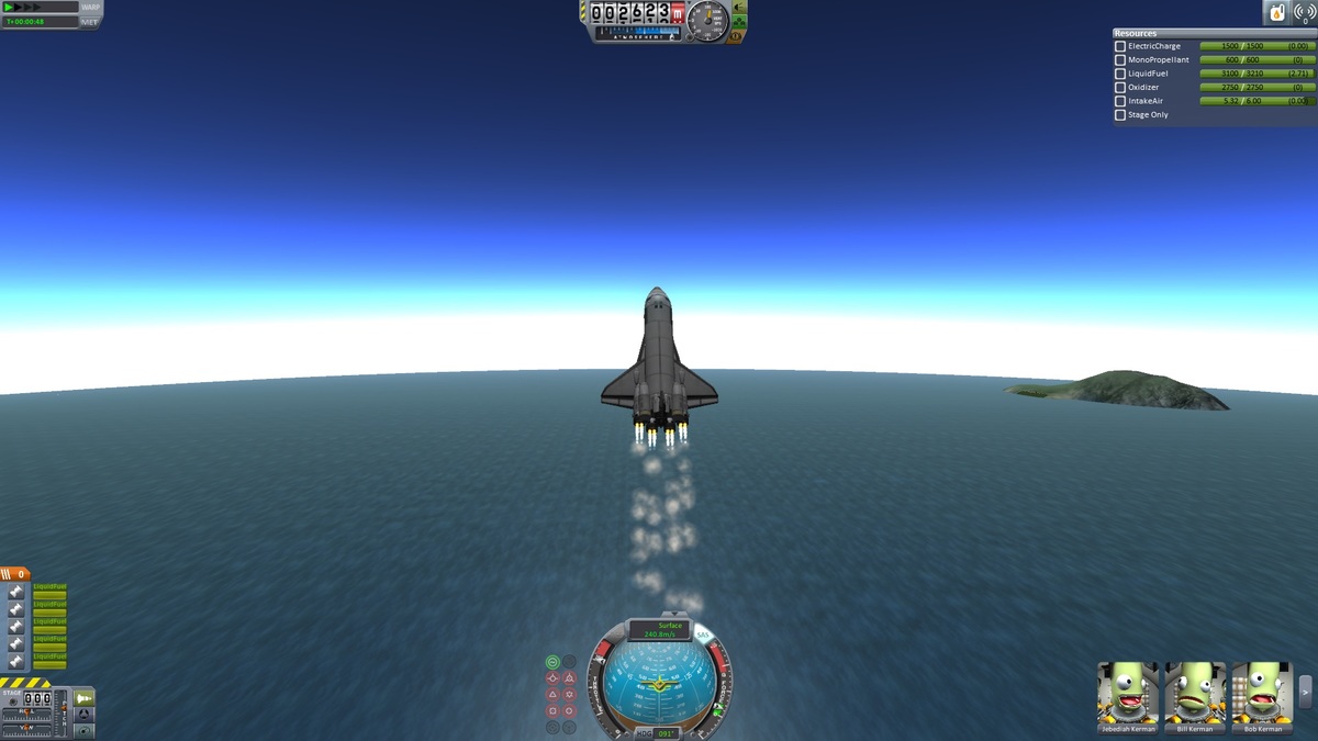 Space Shuttle SSTO