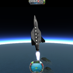 Spaceship Three benutzt als Antrieb ein Aerospike Triebwerk