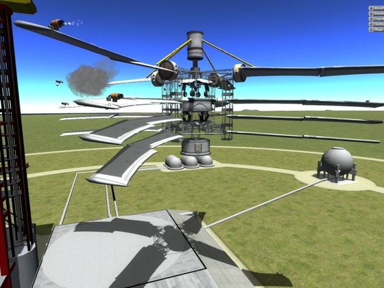 Kerbal Helikopter & Geschützturm Mechanik