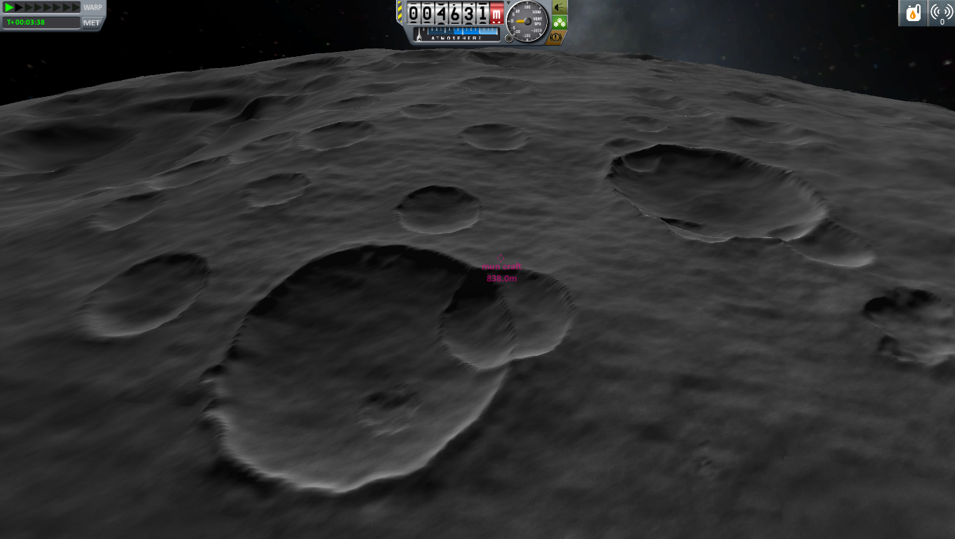 Mun landing target