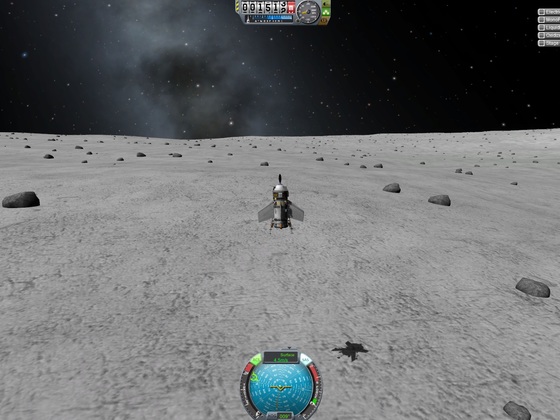 Erste Mün Landung