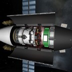 Interplanetarschiff MK II (under construction) Kommandomodul + Dockingbay