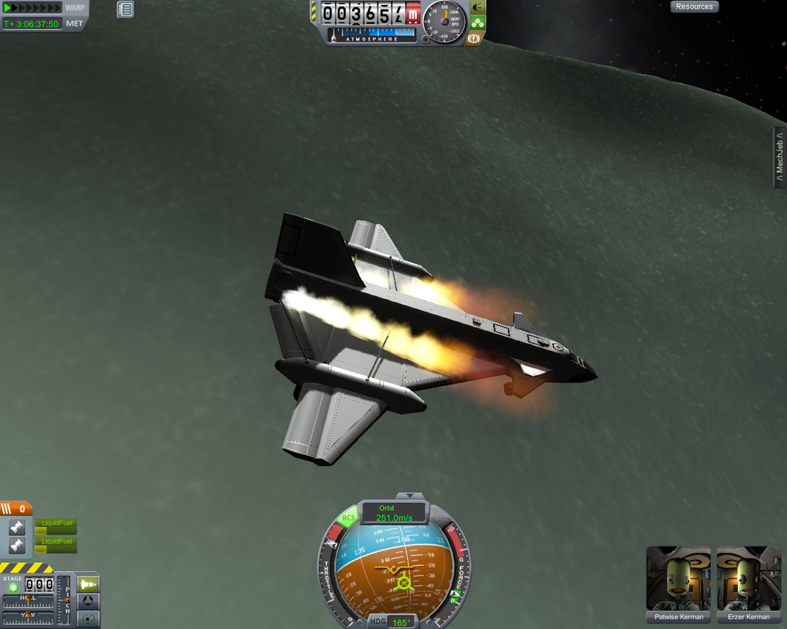 Nuke-Shuttle Damaged