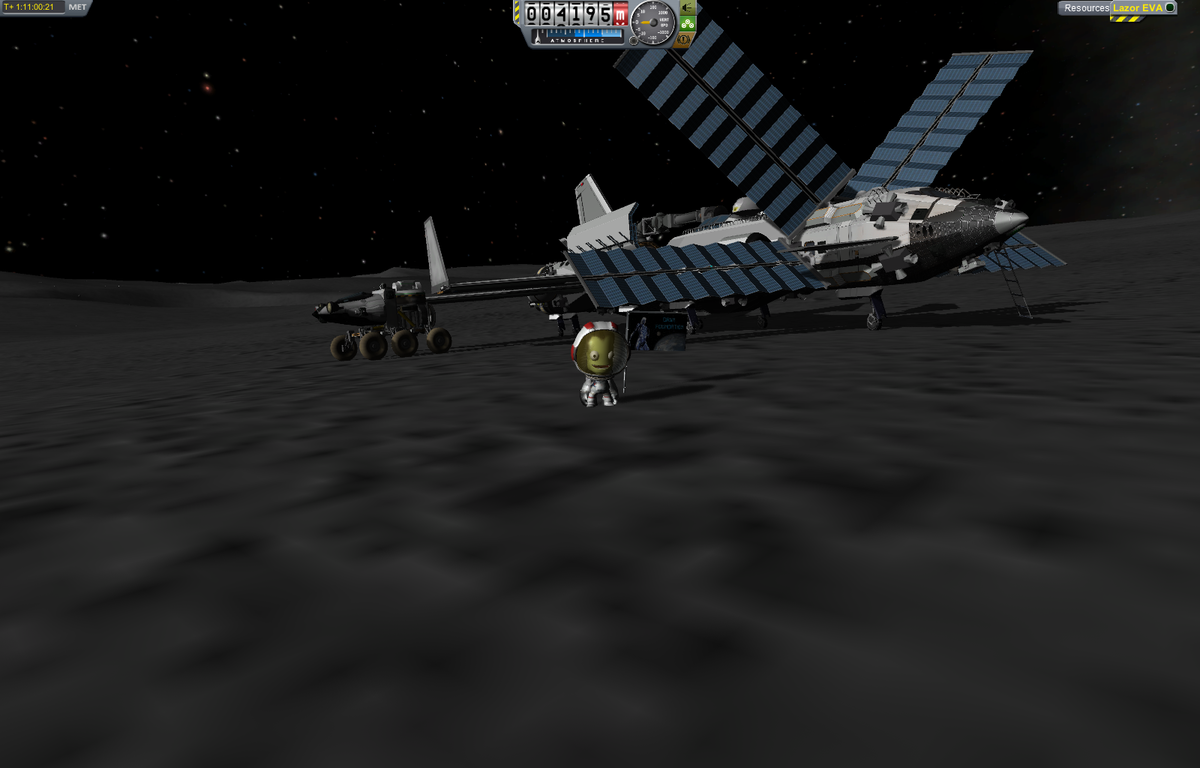 Starflight 1 erfolgreich auf dem Mun gelandet.