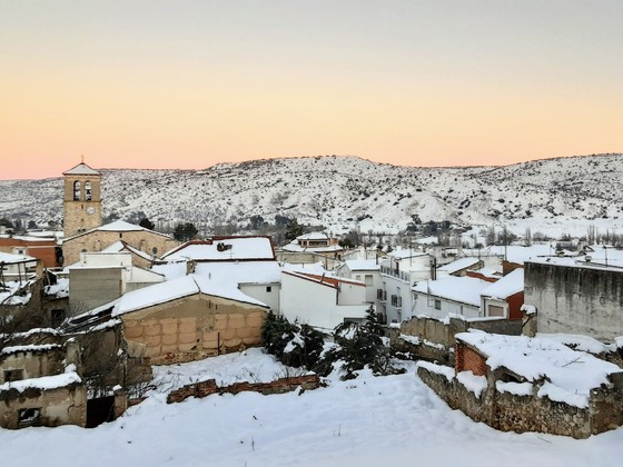 Schnee in Spanien