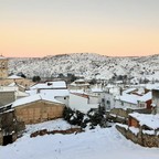 Schnee in Spanien