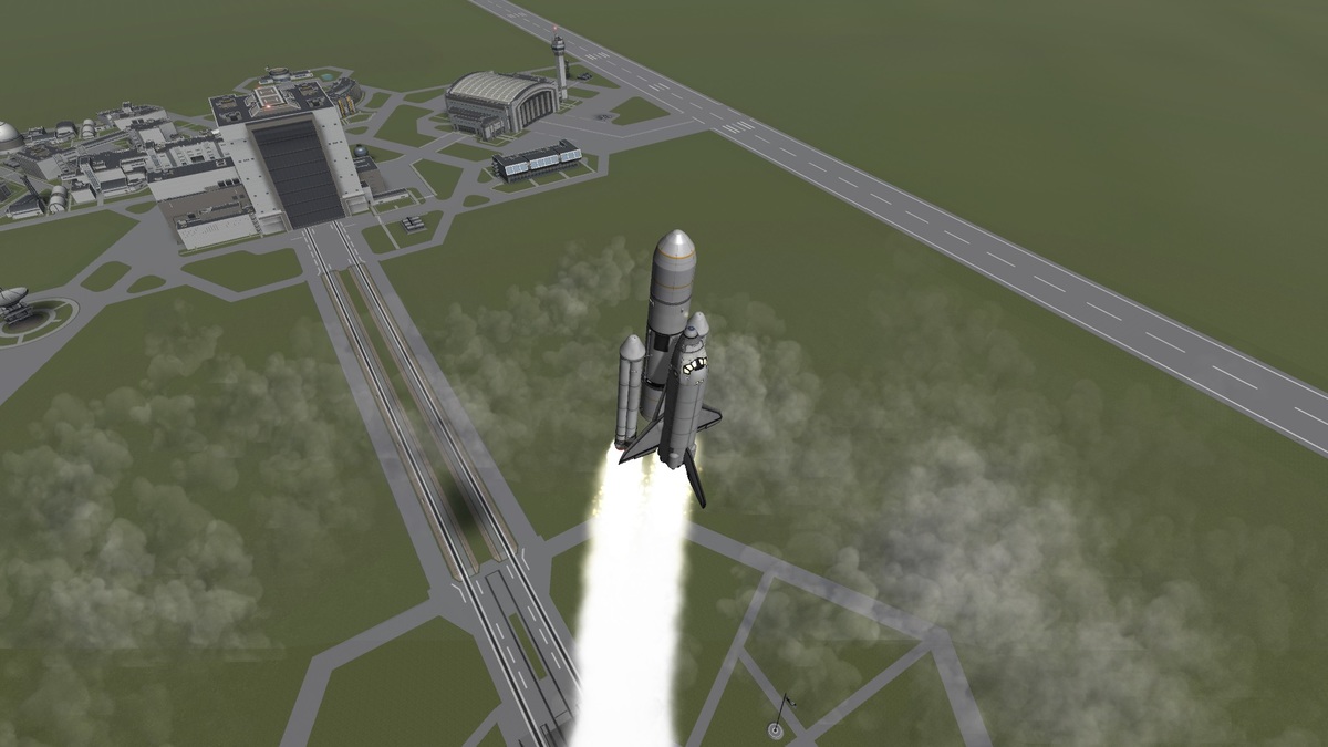 Stock Space Shuttle 1.2.2 lift off